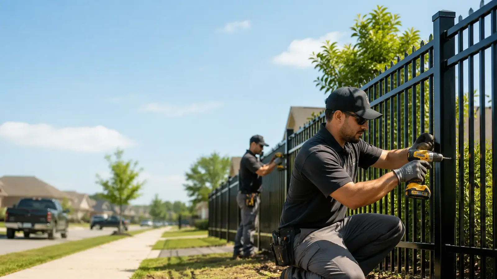 Metal Fence Installation in Fairmont, NC